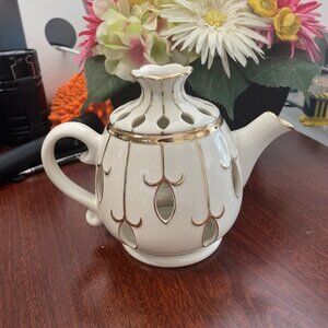 Partylite Tea For Two Collectible Teapot Candle Holder